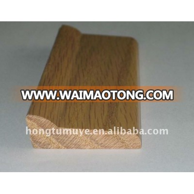 MDF Skirting Board / Baseboard With Solid Wood Veneer Decorative Base Boards