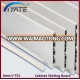 Aluminium wide square PVC skirting boards,Kitchen kickboard plinth