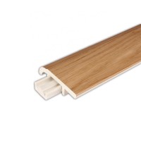 Indoor PVC Engineered Baseboard 100mm Laminate Multilayer Wooden Floor PVC Skirting Boards